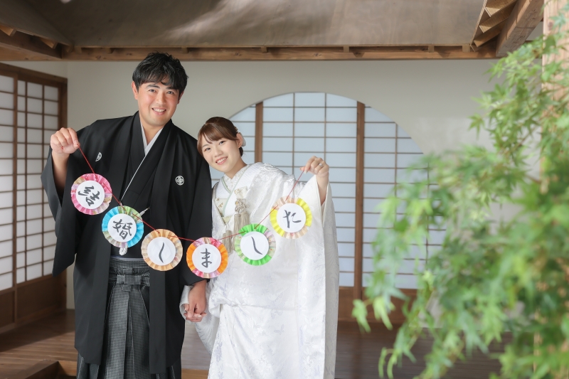 ガーランドと一緒に