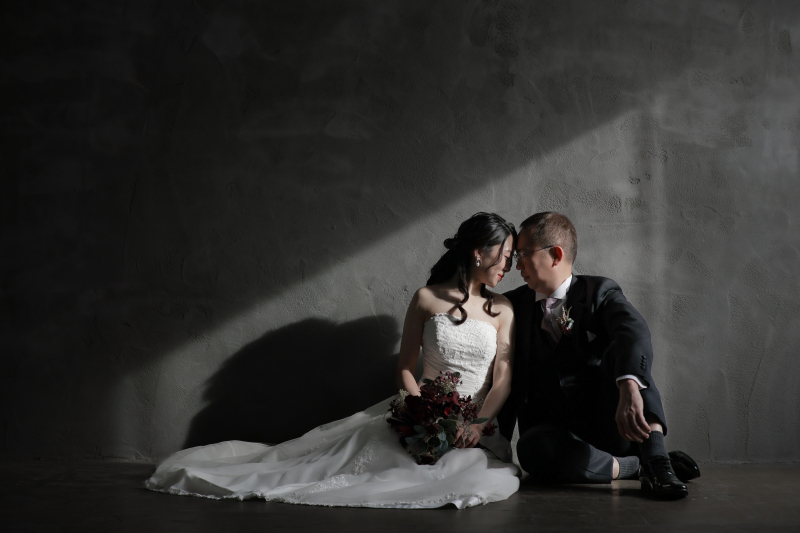 影を使い幻想的に