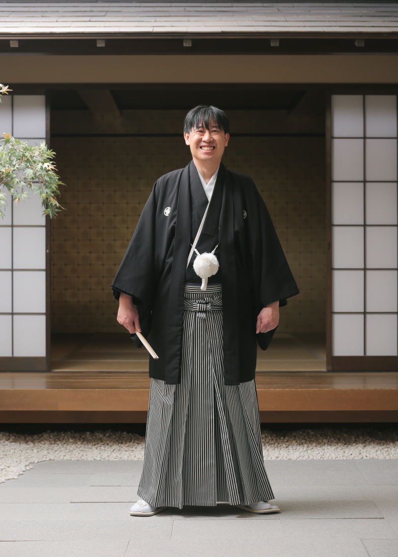 ご新郎様のソロカット