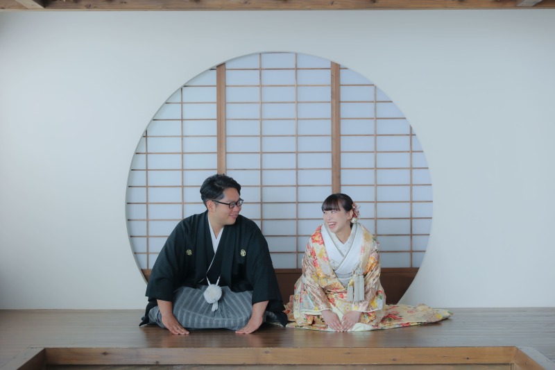 ラストは正座のお写真