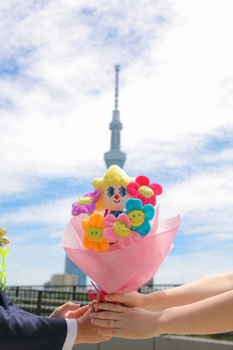 隅田川でスカイツリーと！