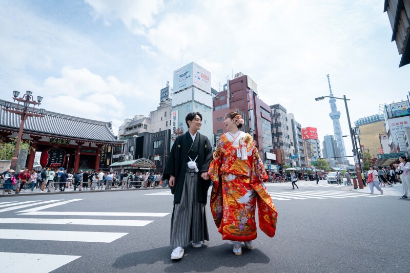 雷門×スカイツリー