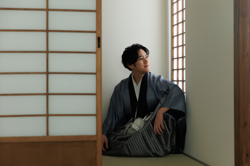 ご新郎様のソロカット