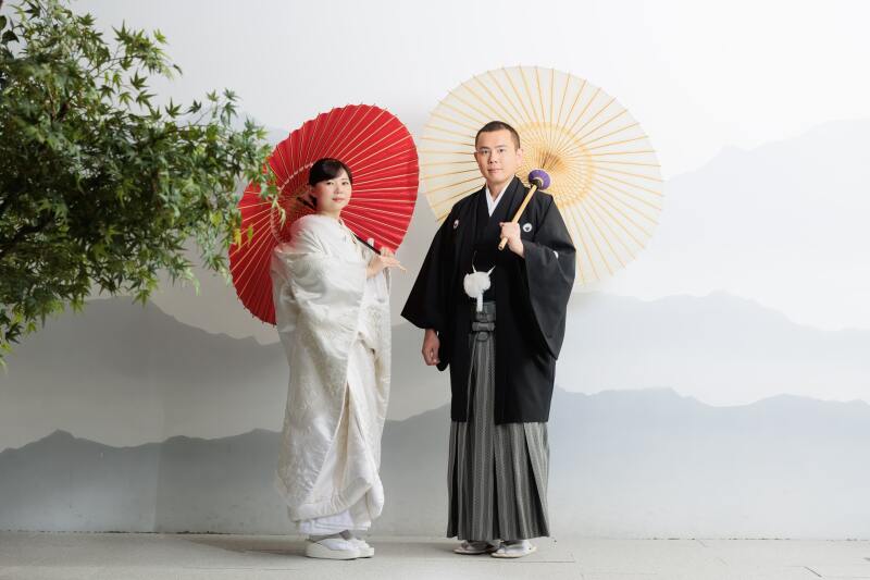 まずは白無垢から