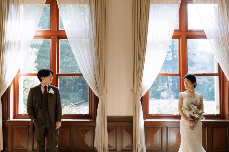 お顔を見合わせて