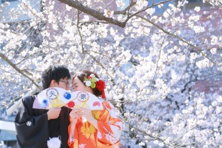 和装ロケーション〜浅草・桜〜