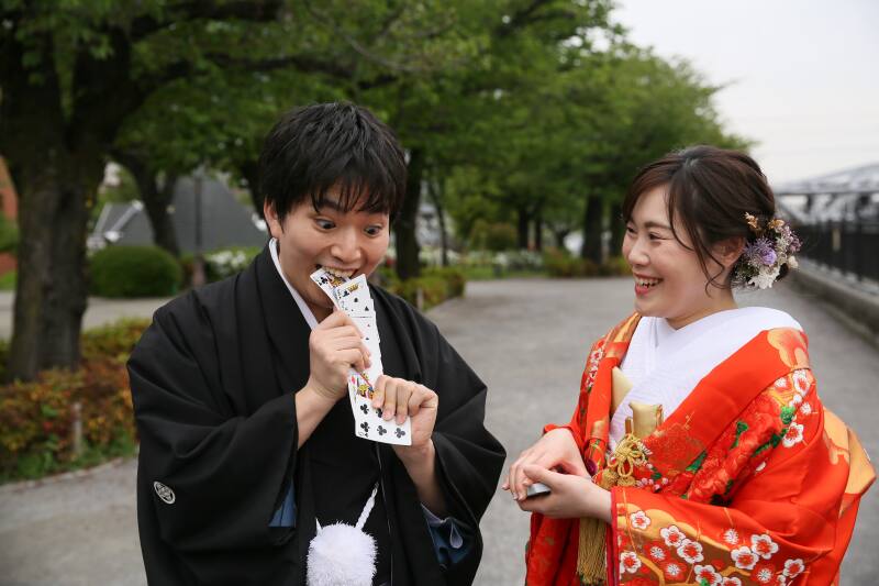 小物との撮影２