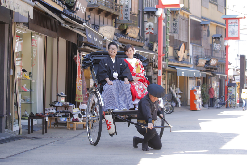 下町の雰囲気を楽しんで！