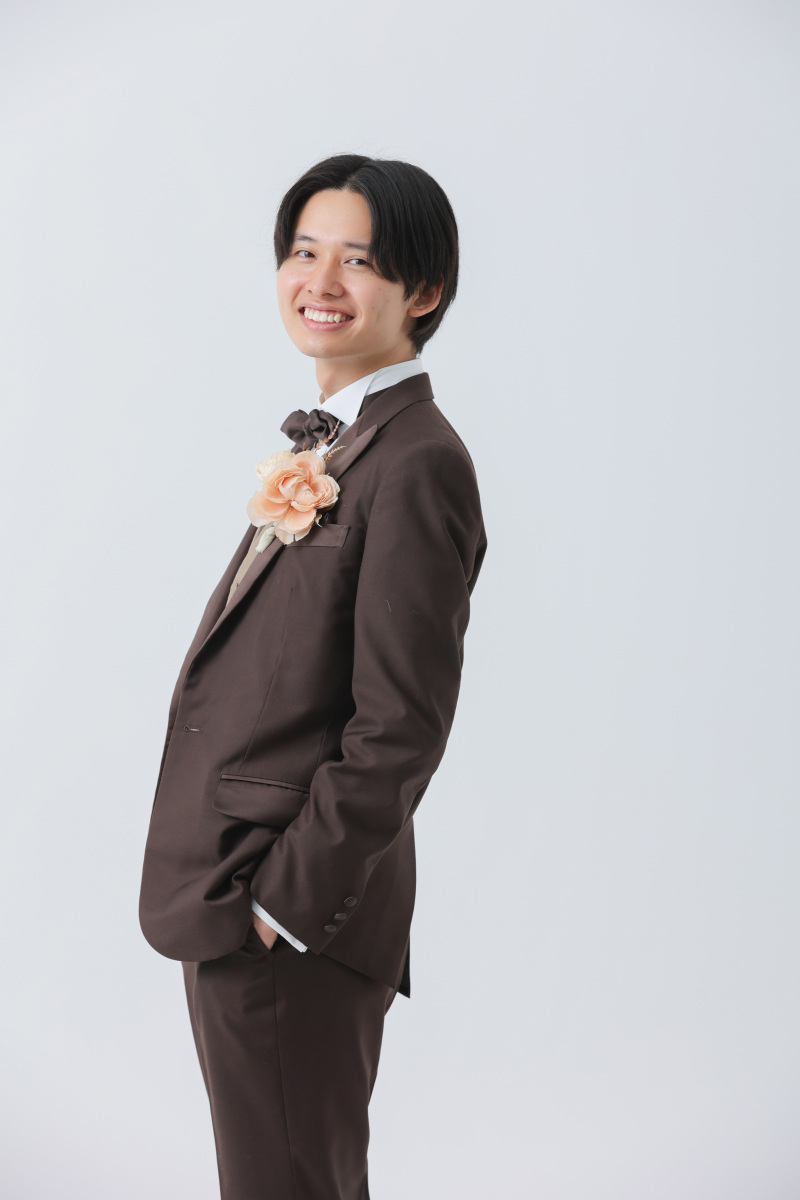 ご新郎様ソロショット
