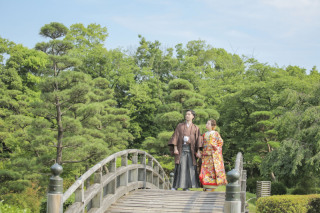 夏の和装ロケーション