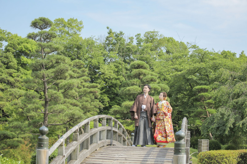 夏の和装ロケーション