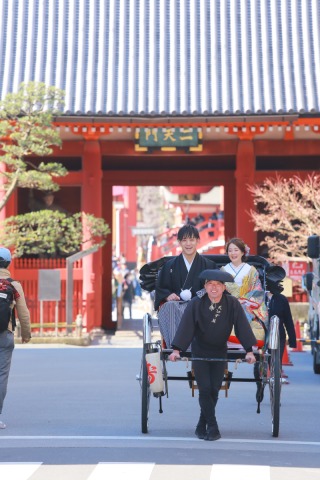 和装ロケーション〜浅草人力車〜