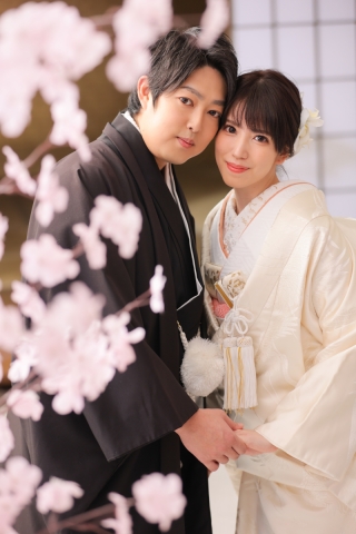 スタジオでも桜で撮影出来ちゃいます！