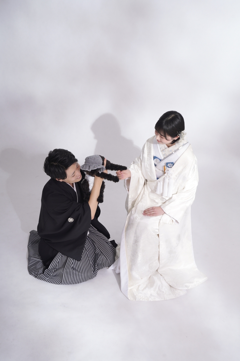 ワンちゃんお衣装チェンジ！