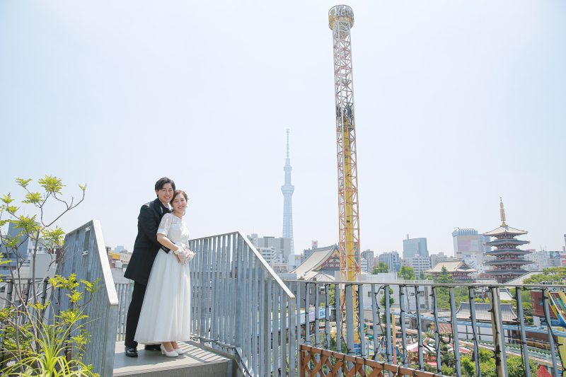 屋上からの景色