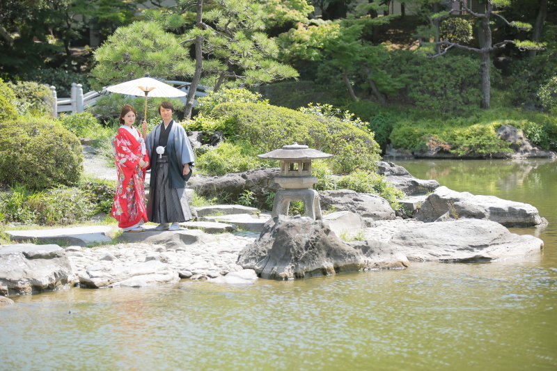 旧安田庭園ロケーション