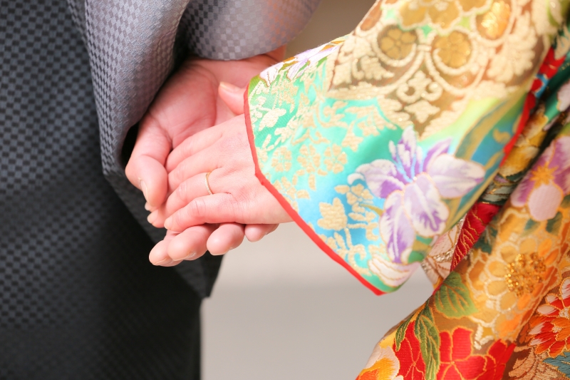 ！和装撮影スタート！