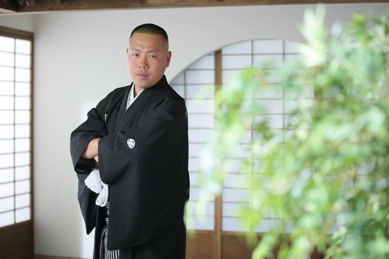 ご新郎様のソロカット