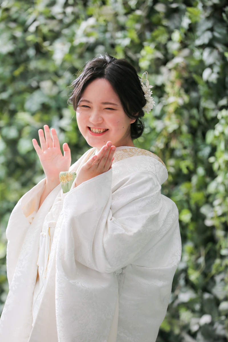 新婦様スマイル