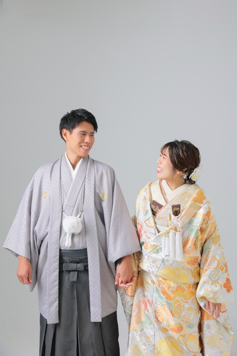 2人の笑顔