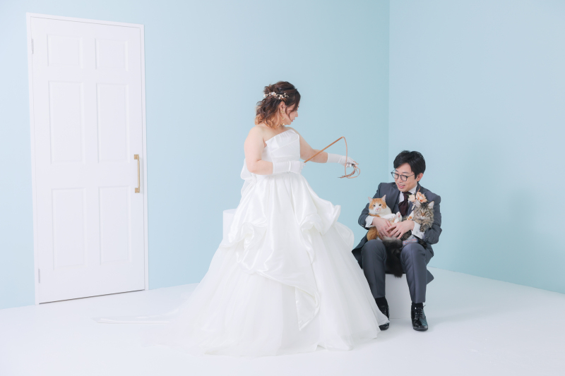 貸切のスタジオで