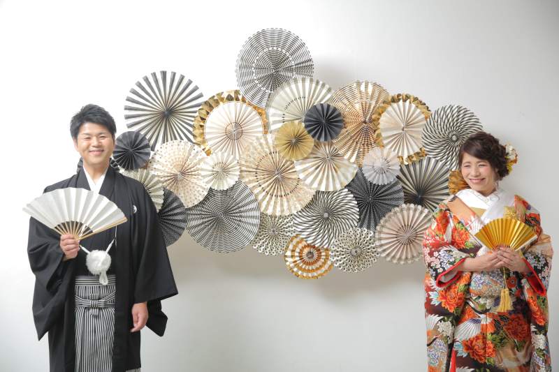 ペーパーファンで華やかに！