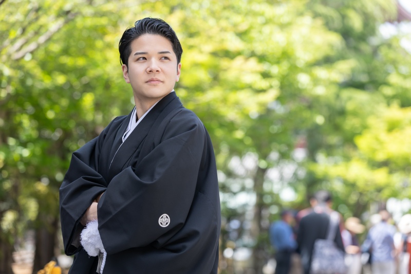 新郎様ソロカット