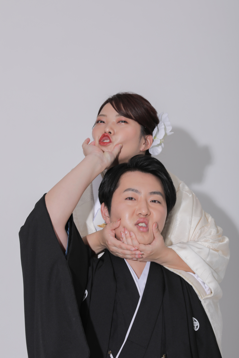 お二人が主役のスタジオ撮影！