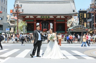 浅草名所巡り+屋内庭園スタジオ