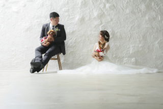 ワンちゃんとスタジオ