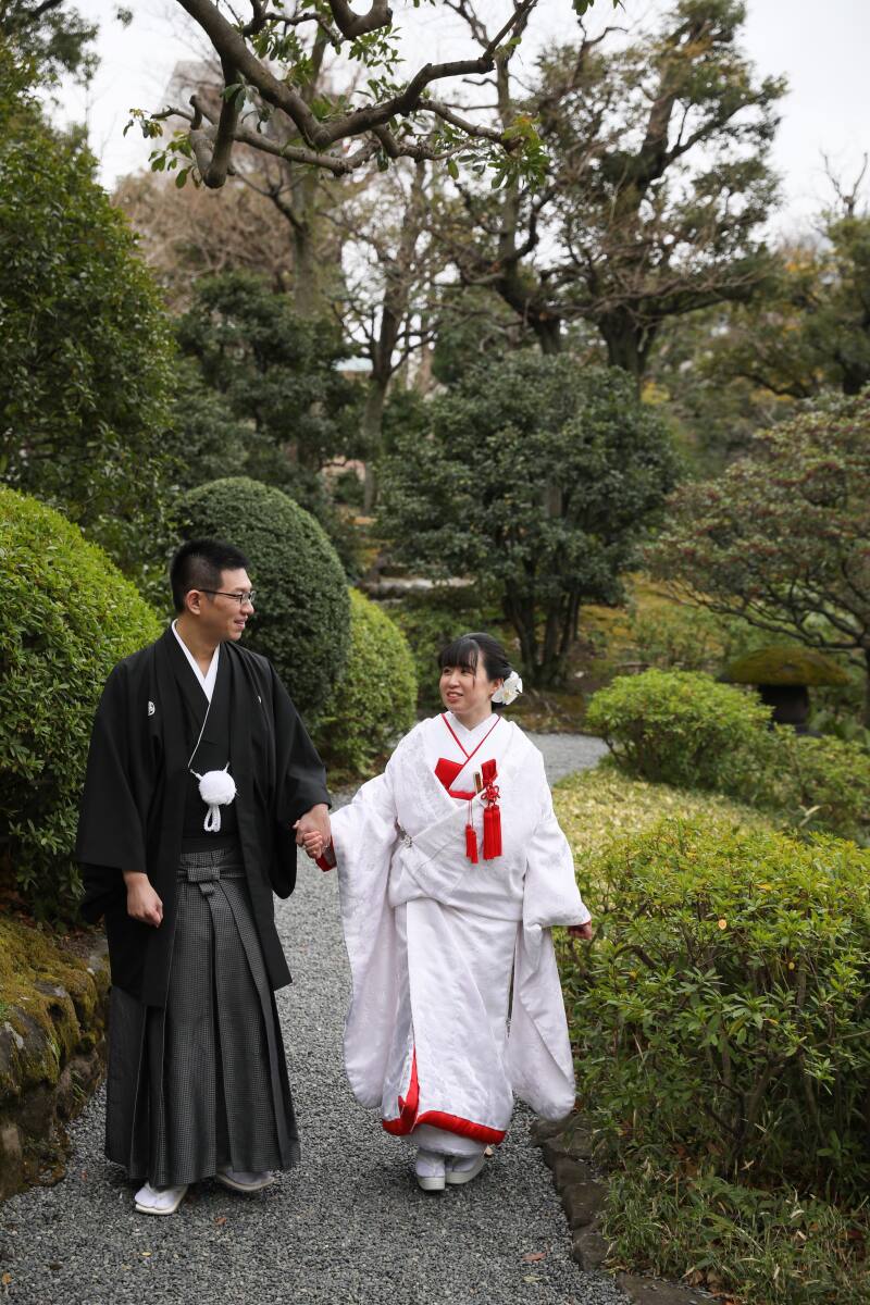 歩いているシーンも