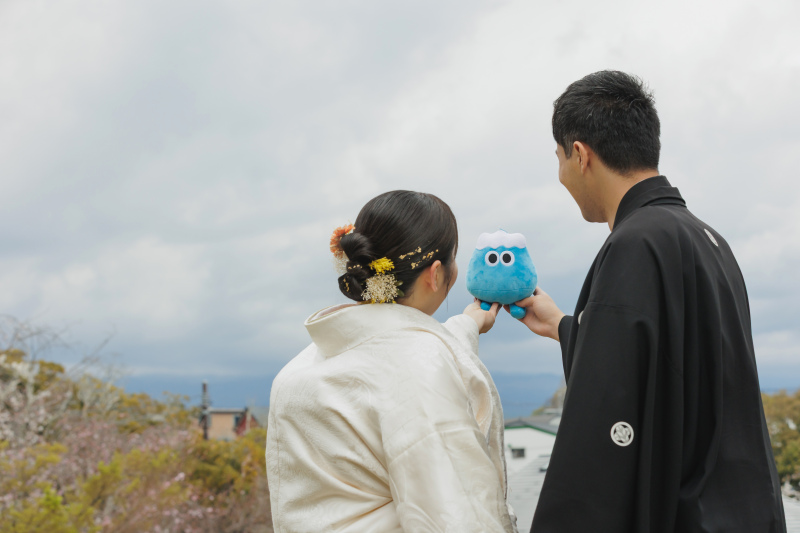 富士山と・・・!?