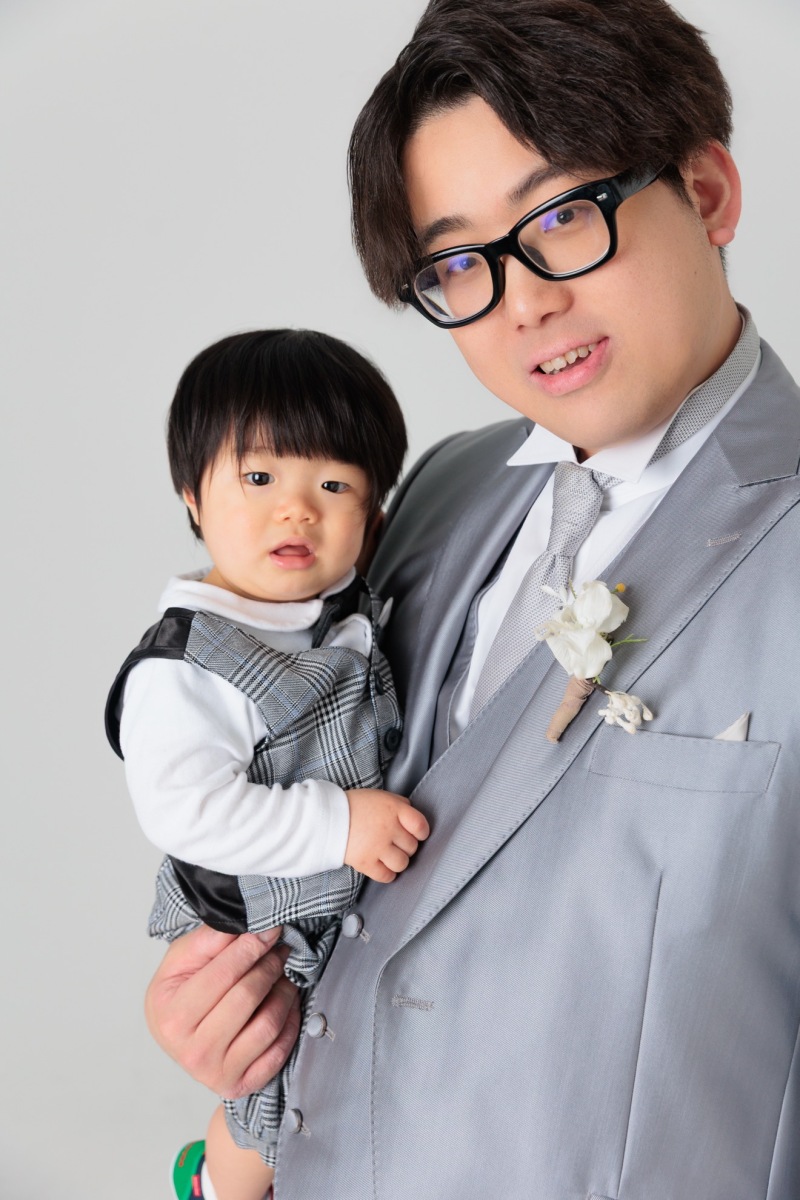 パパとのツーショット