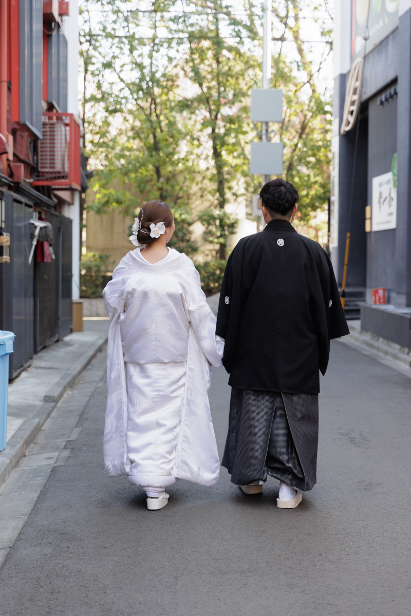 自然体のツーショット