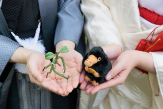 大好きなキャラクターと一緒にロケーション撮影！