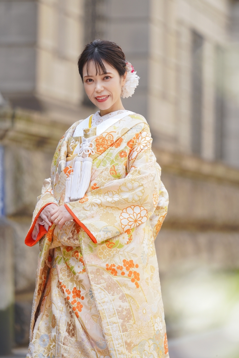 新婦様のソロショット