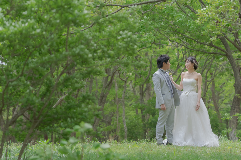 木漏れ日の中で