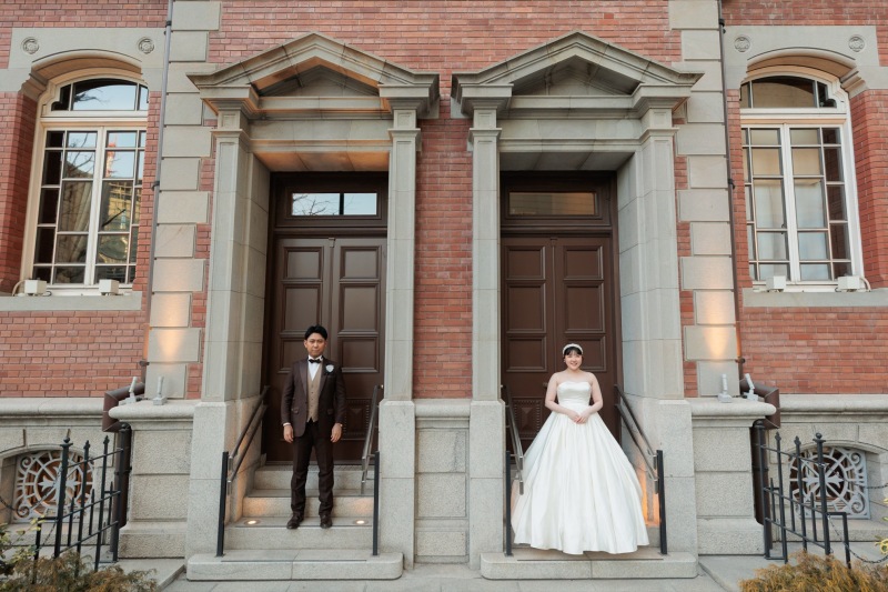 少し距離を開けて