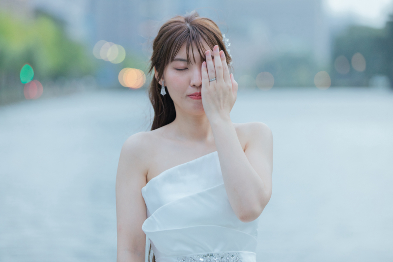 ご新婦様　指輪ソロ