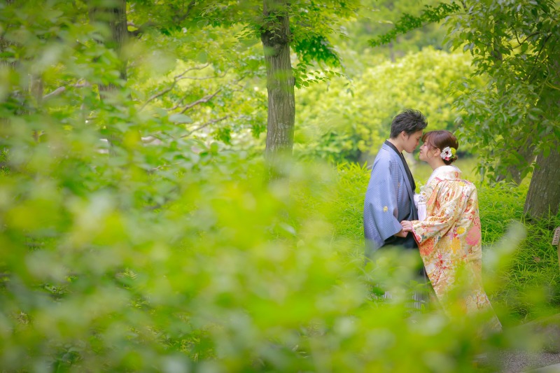 和装ロケーション〜旧安田庭園〜