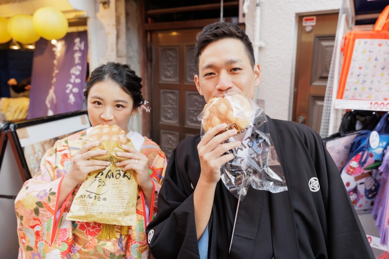 名物のメロンパン