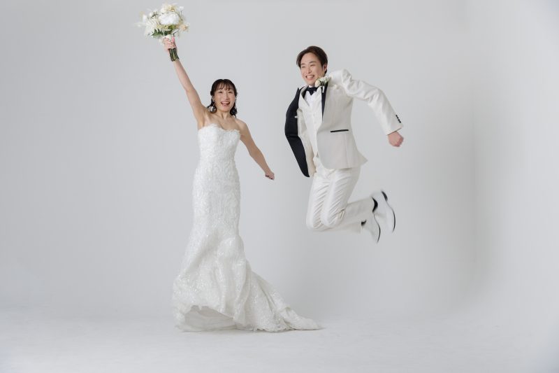 最後は大ジャンプで!