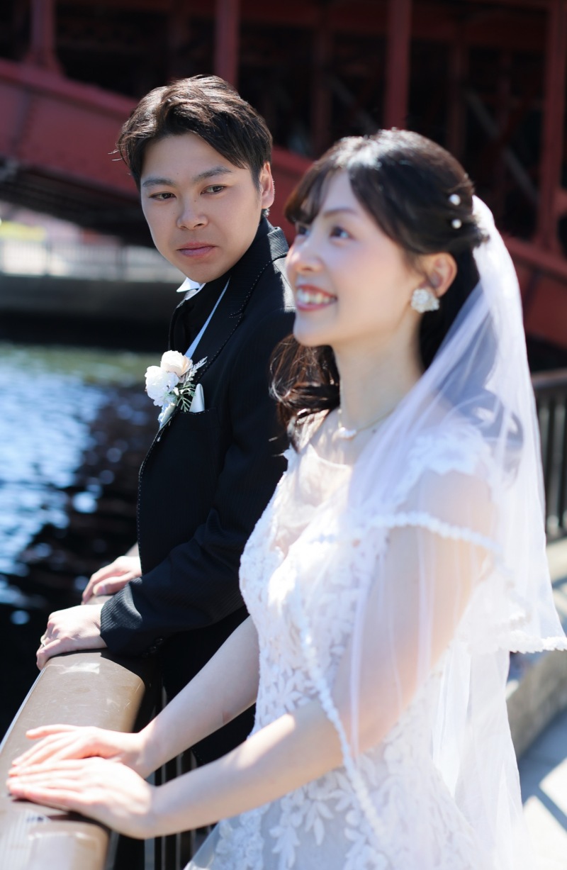 ご新婦様を見つめて