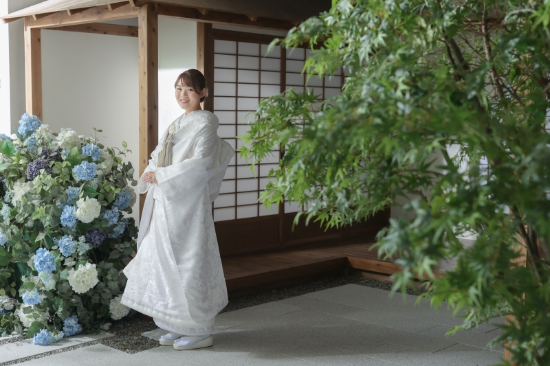 新婦様のソロショット