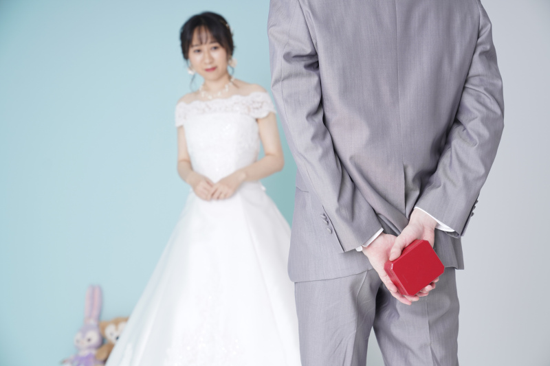 ご新婦様の表情が素敵です!
