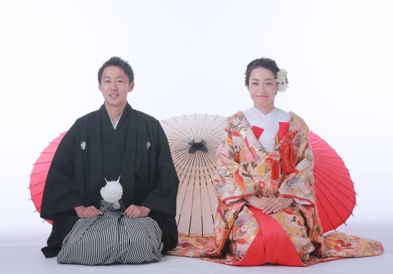 正座でお出迎え。