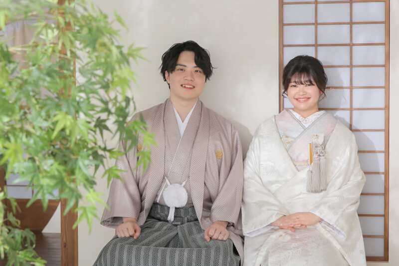 緑が彩る庭園で