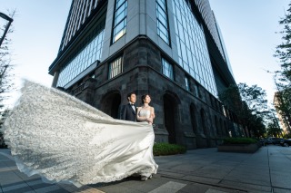 丸の内で大人お洒落なロケフォト