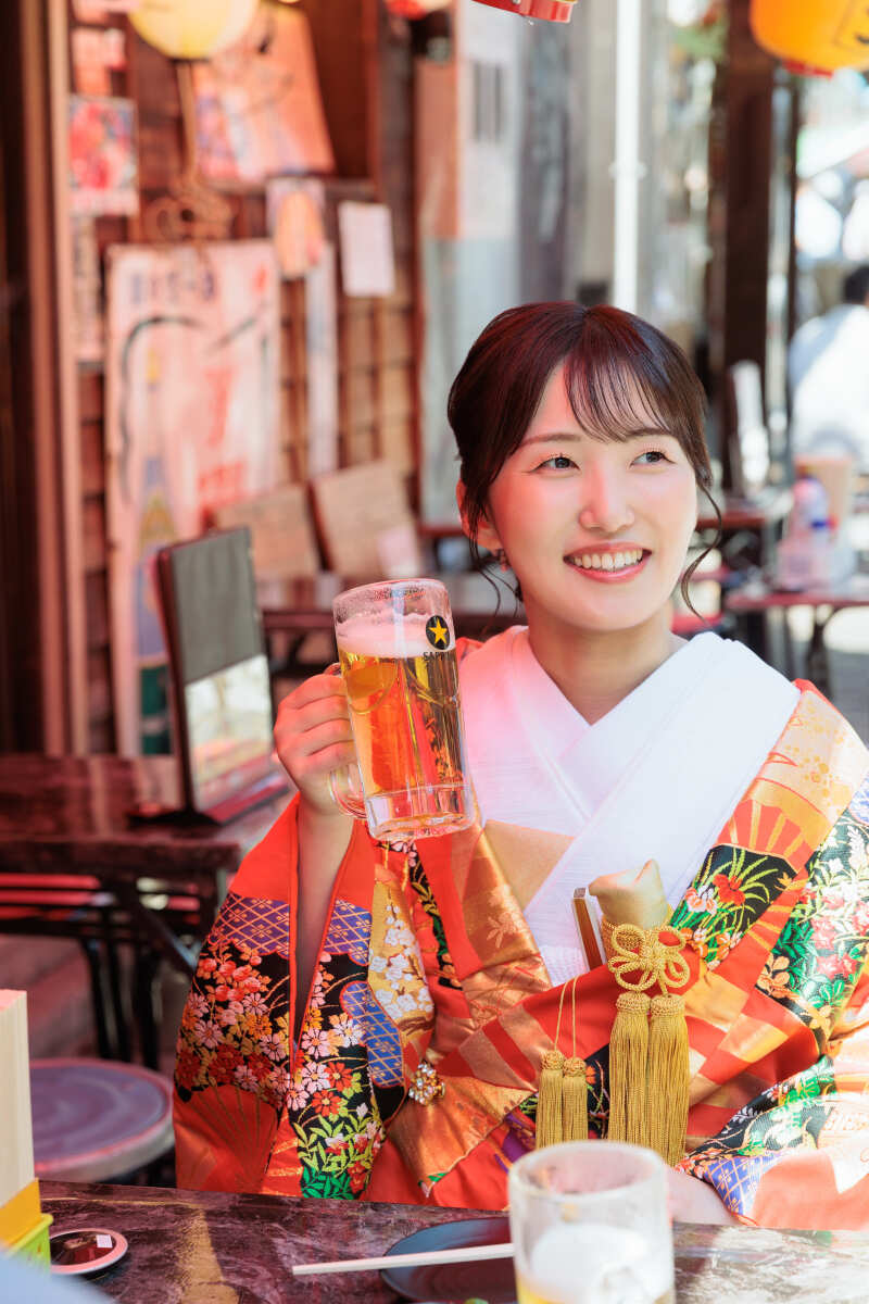 笑顔が弾けるご新婦様