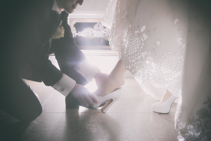 新郎様からのエスコート